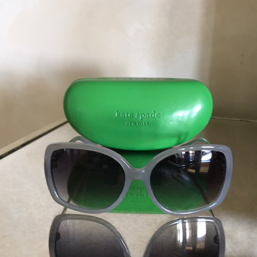 Kate Spade Women’s Grey/Gold Sunglasses